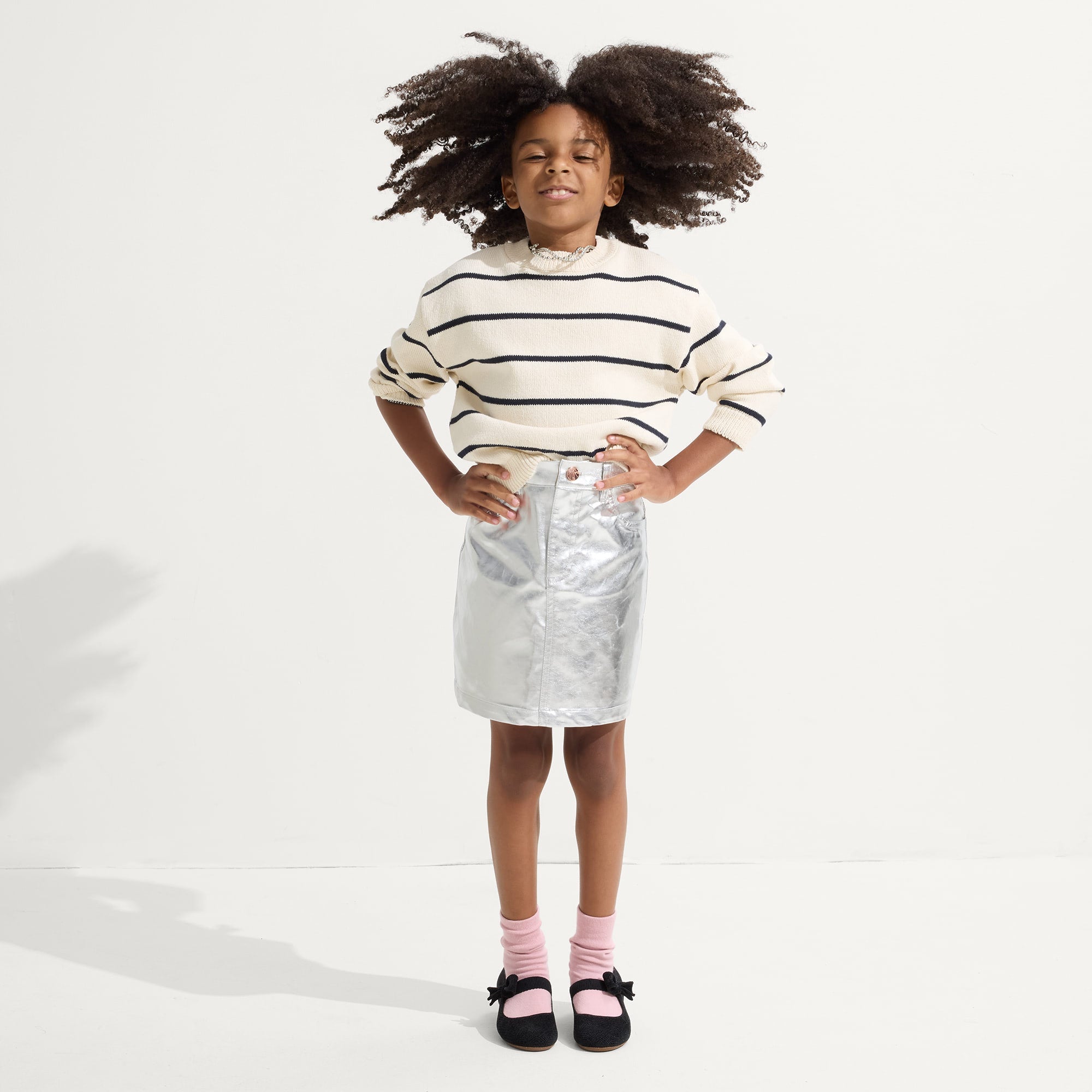 The Kids ReVelvet? Tux Bow Mary Jane - ReVelvet? Black - Image 4